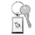Chihuahua Key Chain (Rectangle)