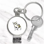 Chihuahua Nail Clippers Key Chain