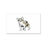 Chihuahua Sticker Rectangular (10 pack)