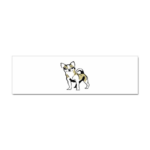Chihuahua Sticker Bumper (100 pack) from ArtsNow.com Front
