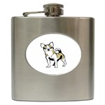 Chihuahua Hip Flask (6 oz)