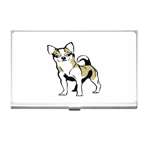 Chihuahua Business Card Holder from ArtsNow.com Front