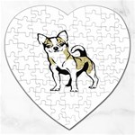 Chihuahua Jigsaw Puzzle (Heart)