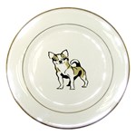 Chihuahua Porcelain Plate