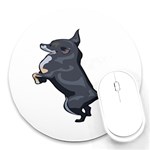 Chihuahua Round Mousepad