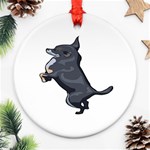 Chihuahua Ornament (Round)