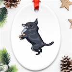 Chihuahua Ornament (Oval)
