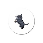 Chihuahua Magnet 3  (Round)