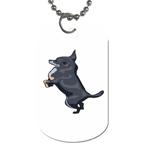 Chihuahua Dog Tag (Two Sides) from ArtsNow.com Front