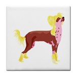 Chinese Crested Tile Coaster