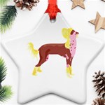 Chinese Crested Ornament (Star)