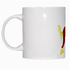 Chinese Crested White Mug from ArtsNow.com Left