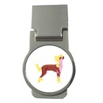 Chinese Crested Money Clip (Round)