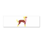 Chinese Crested Sticker (Bumper)