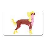 Chinese Crested Magnet (Rectangular)