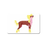 Chinese Crested Magnet (Name Card)