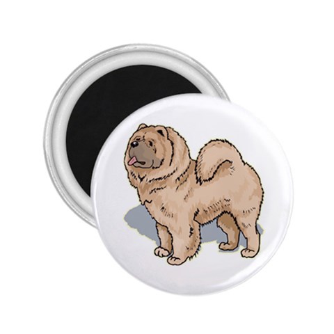 Chow Chow 2.25  Magnet from ArtsNow.com Front