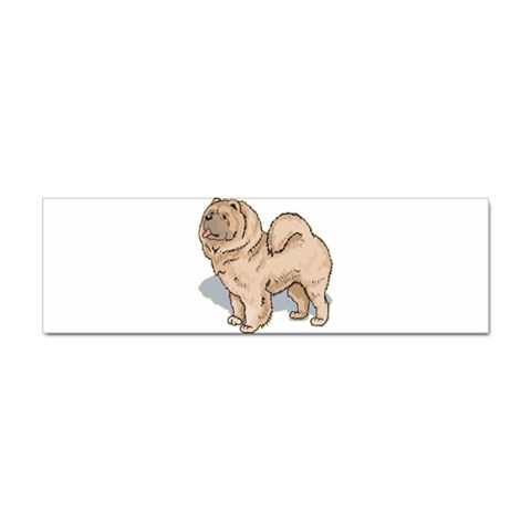 Chow Chow Sticker Bumper (10 pack) from ArtsNow.com Front