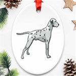 Dalmation Ornament (Oval)