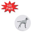 Dalmation 1  Mini Button (100 pack) 