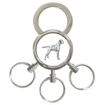 Dalmation 3-Ring Key Chain