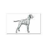 Dalmation Sticker (Rectangular)