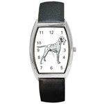 Dalmation Barrel Style Metal Watch