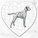 Dalmation Jigsaw Puzzle (Heart)