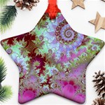 Raspberry Lime Delight, Abstract Ferris Wheel Ornament (Star) Raspberry Lime Delight, Abstract Ferris Wheel Ornament (Star)