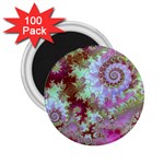 Raspberry Lime Delight, Abstract Ferris Wheel 2.25 Magnet (100 pack) Raspberry Lime Delight, Abstract Ferris Wheel 2.25 Magnet (100 pack)