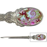 Raspberry Lime Delight, Abstract Ferris Wheel Letter Opener