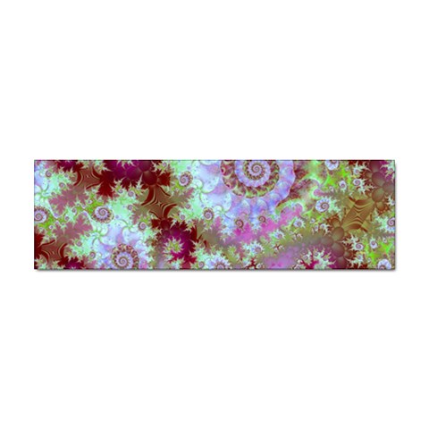Raspberry Lime Delight, Abstract Ferris Wheel Sticker (Bumper) from ArtsNow.com Front