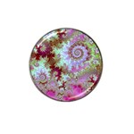 Raspberry Lime Delight, Abstract Ferris Wheel Hat Clip Ball Marker Raspberry Lime Delight, Abstract Ferris Wheel Hat Clip Ball Marker