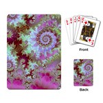 Raspberry Lime Delight, Abstract Ferris Wheel Playing Cards Single Design Raspberry Lime Delight, Abstract Ferris Wheel Playing Cards Single Design