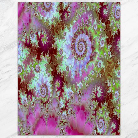 Raspberry Lime Delight, Abstract Ferris Wheel Canvas 12  x 16  from ArtsNow.com 11.86 x15.41  Canvas - 1