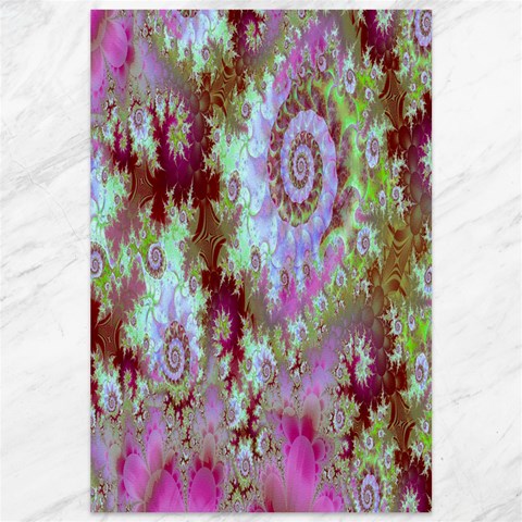 Raspberry Lime Delight, Abstract Ferris Wheel Canvas 12  x 18  from ArtsNow.com 11.88 x17.36  Canvas - 1