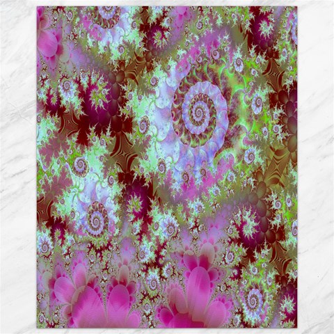 Raspberry Lime Delight, Abstract Ferris Wheel Canvas 16  x 20  from ArtsNow.com 15.75 x19.29  Canvas - 1