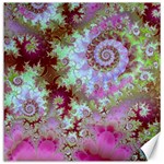Raspberry Lime Delight, Abstract Ferris Wheel Canvas 20 x 20 Raspberry Lime Delight, Abstract Ferris Wheel Canvas 20 x 20
