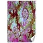 Raspberry Lime Delight, Abstract Ferris Wheel Canvas 24 x 36 Raspberry Lime Delight, Abstract Ferris Wheel Canvas 24 x 36