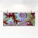 Raspberry Lime Delight, Abstract Ferris Wheel Hand Towel Raspberry Lime Delight, Abstract Ferris Wheel Hand Towel