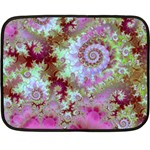 Raspberry Lime Delight, Abstract Ferris Wheel Mini Fleece Blanket(Two Sides) Raspberry Lime Delight, Abstract Ferris Wheel Mini Fleece Blanket(Two Sides)