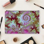 Raspberry Lime Delight, Abstract Ferris Wheel Cosmetic Bag (Large) Raspberry Lime Delight, Abstract Ferris Wheel Cosmetic Bag (Large)