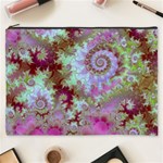 Raspberry Lime Delight, Abstract Ferris Wheel Cosmetic Bag (XXXL) Raspberry Lime Delight, Abstract Ferris Wheel Cosmetic Bag (XXXL)