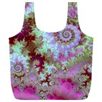 Raspberry Lime Delight, Abstract Ferris Wheel Full Print Recycle Bag (XL) Raspberry Lime Delight, Abstract Ferris Wheel Full Print Recycle Bag (XL)