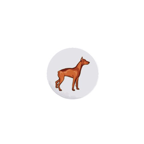 Doberman 1  Mini Magnet from ArtsNow.com Front