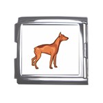 Doberman Mega Link Italian Charm (18mm)