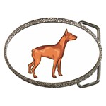 Doberman Belt Buckle