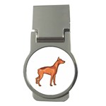 Doberman Money Clip (Round)