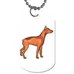 Doberman Dog Tag (One Side)