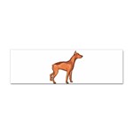 Doberman Sticker Bumper (10 pack)